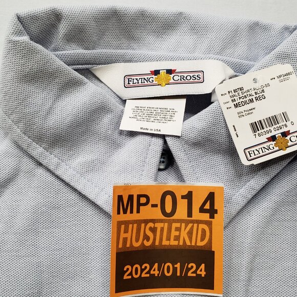 NEW Official USPS Employee Polo Shirt Uniform Women Men Medium M - Picture 7 of 11